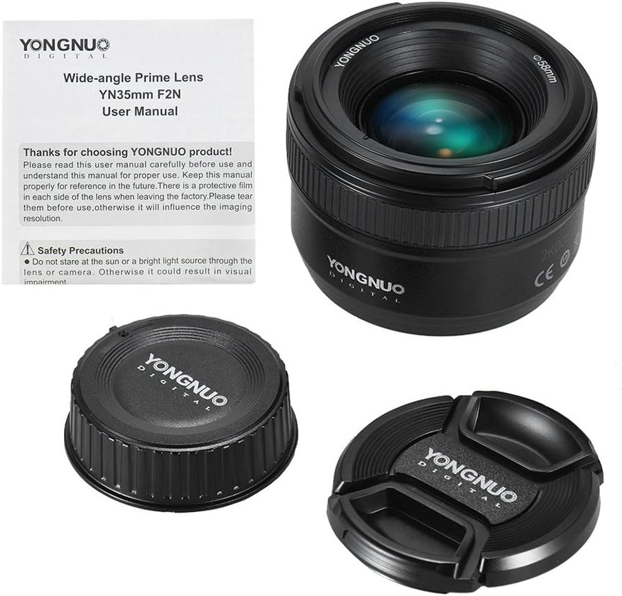 YN 35 mm F2N para Câmera Nikon com Montagem F 2