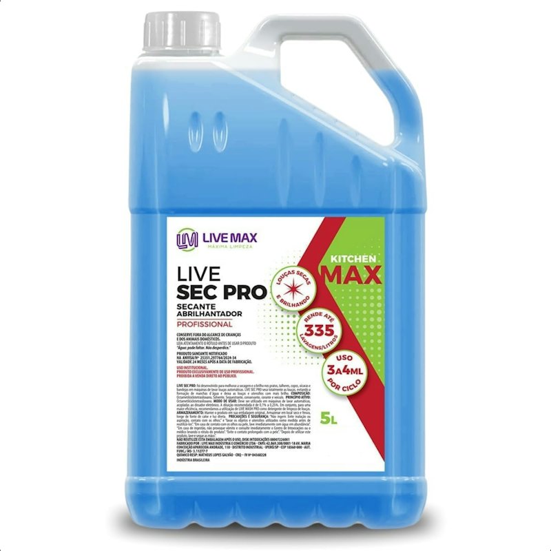 Secante Abrilhantador Live Sec Pro 1