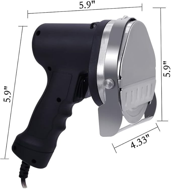 Faca Elétrica Cortador Giroscópio 5
