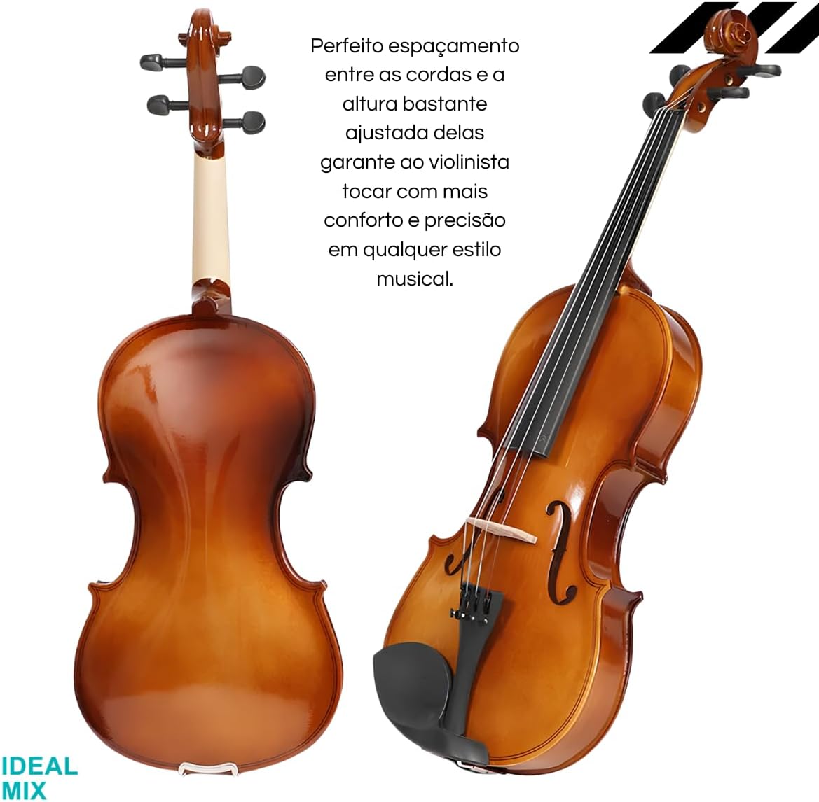 Violino Acústico 4/4 Arco Mix 3