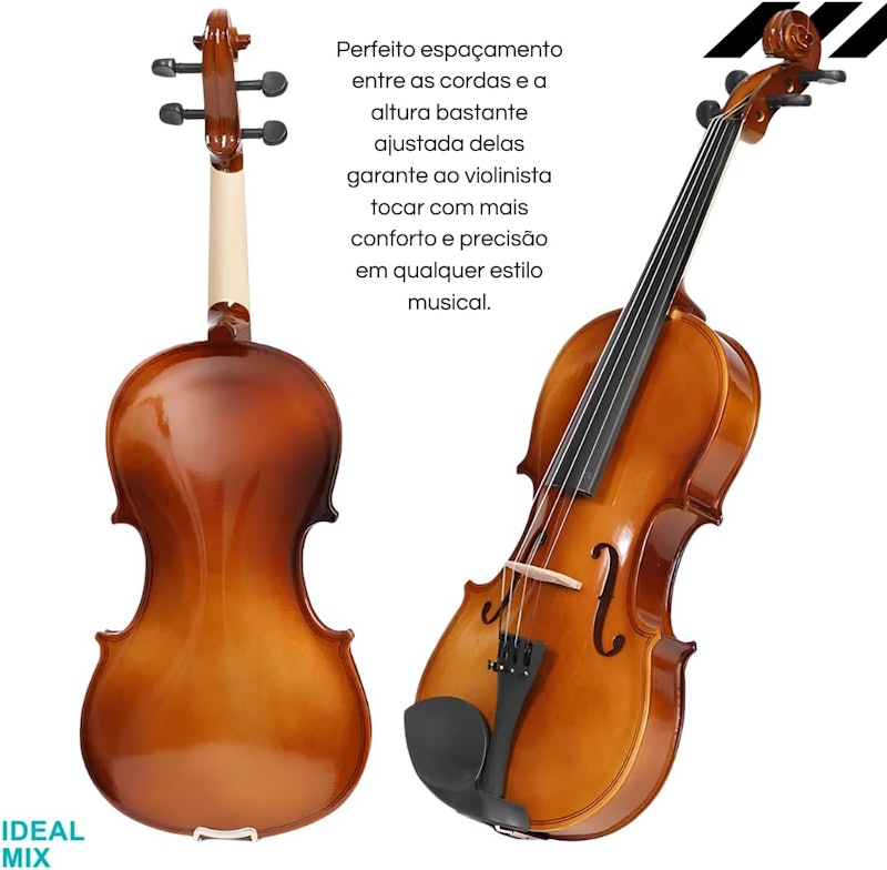 Violino Acústico 4/4 Arco Mix 3