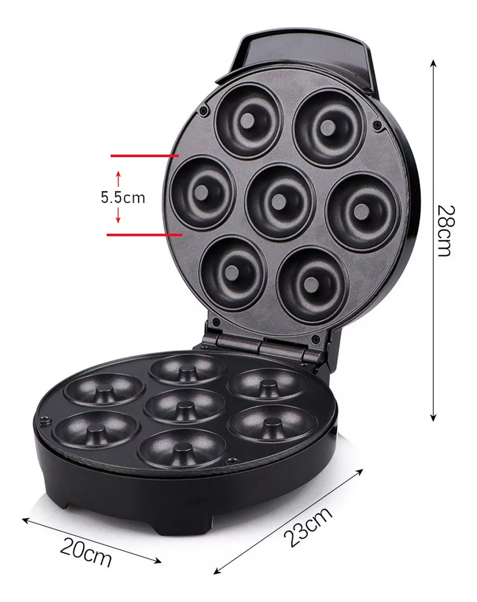 Máquina de Donuts Antiaderente – 7 Cavidades (110 V) 5