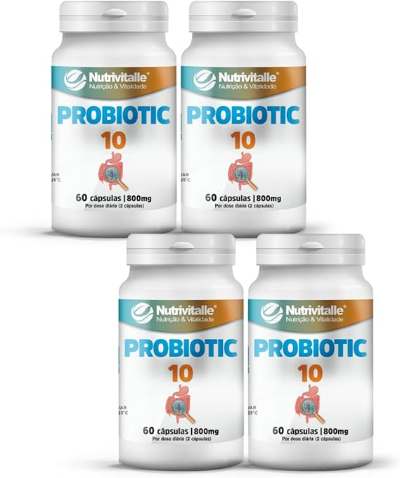 Probiotic 10 800 mg 60 Cápsulas  5