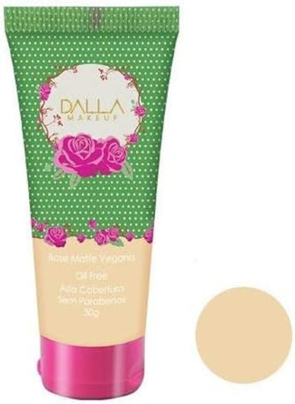 Base Vegana Oil Free Efeito Matte Dalla 1