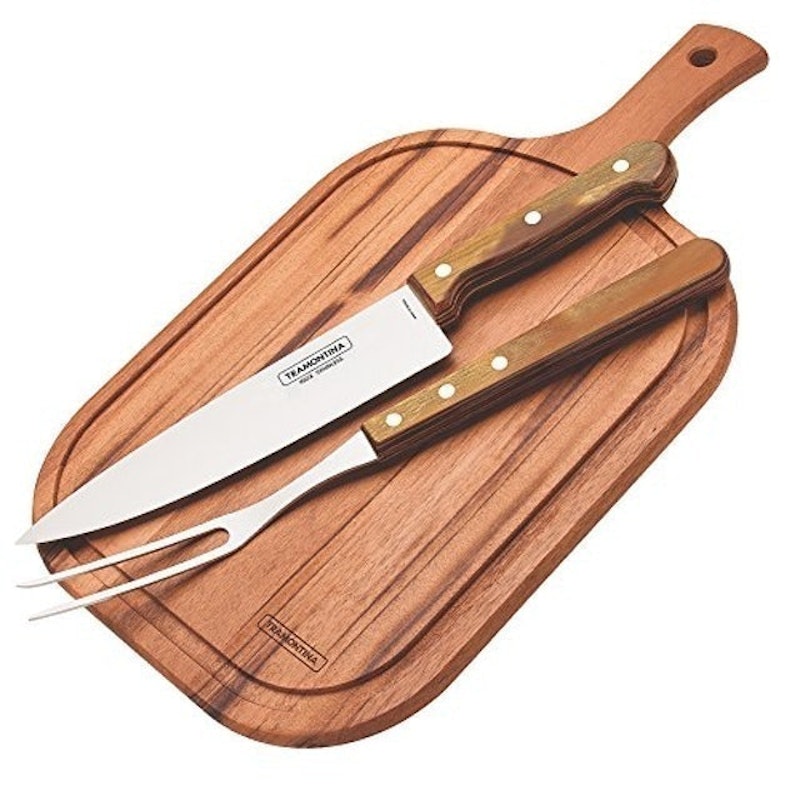 Kit para Churrasco Tramontina em Aço Inox 3 Peças 2