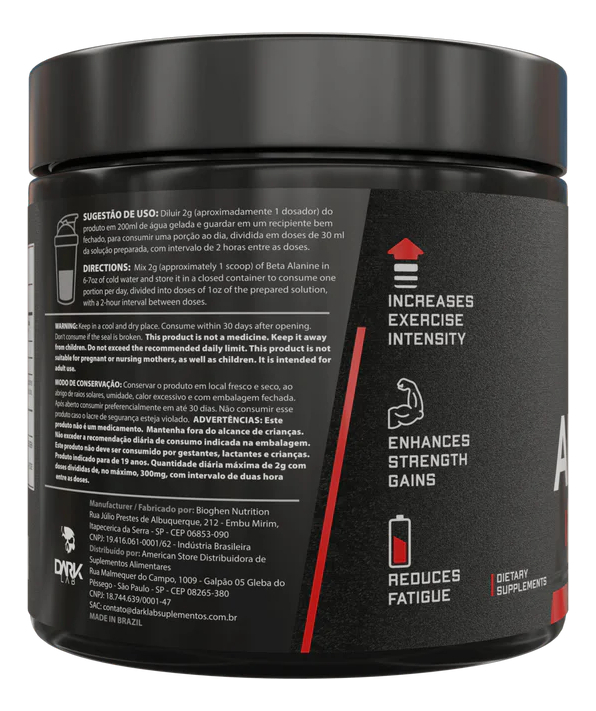 Beta-Alanina 100% Pura 150 g 3