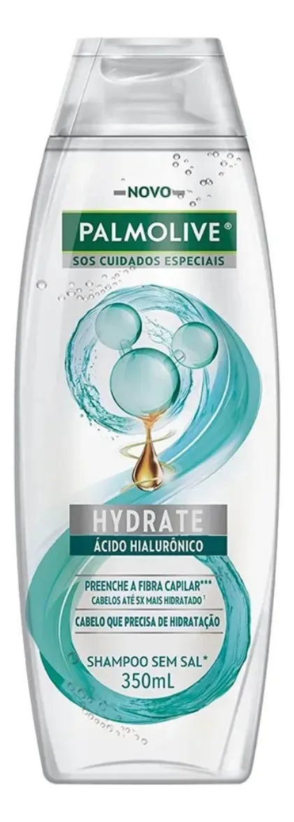 Shampoo Palmolive SOS Cuidados Especiais com Ácido Hialurônico 1