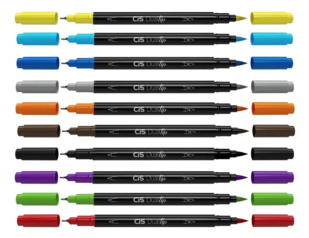Brush Pen Dual Tip 2