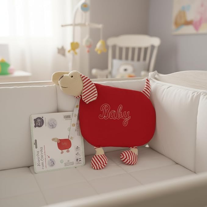 Naninha Cachorrinho Vermelho Baby  3