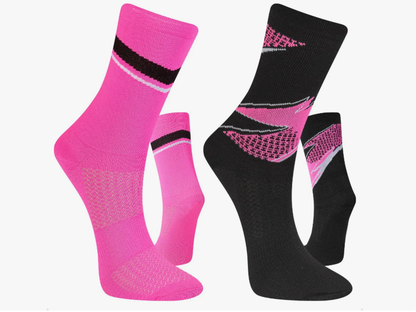 Kit 2 Pares Meia Performance Feminina Poliamida 1