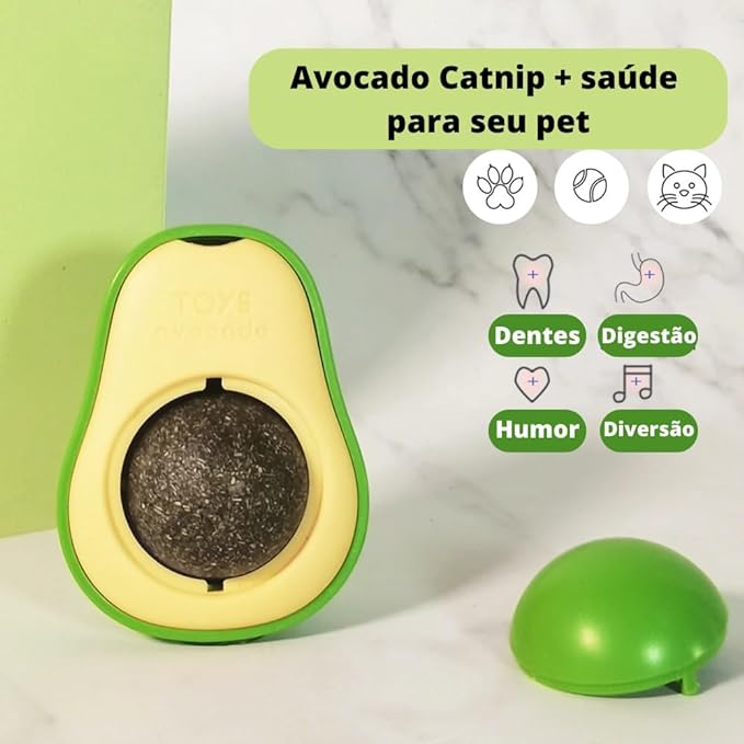 Abacate de Brinquedo para Gatos 3