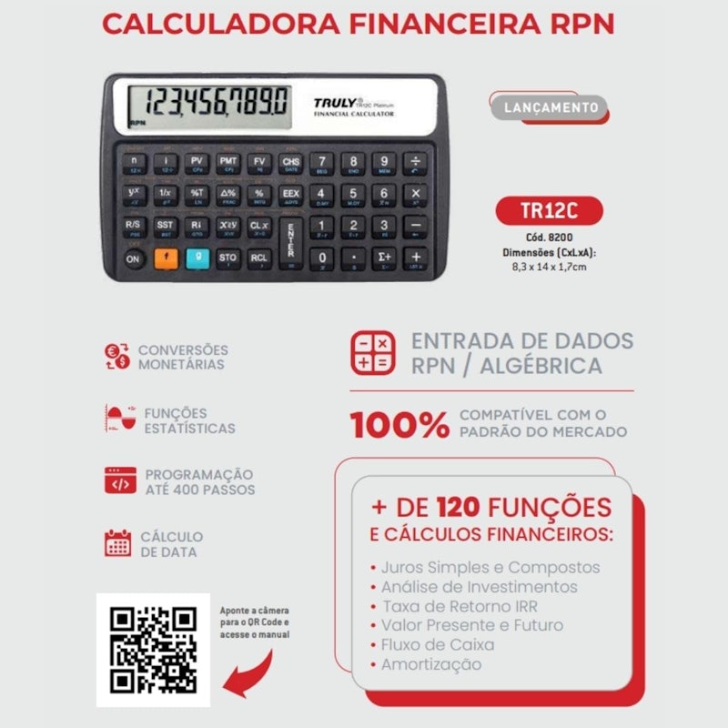 Calculadora Financeira Truly 5