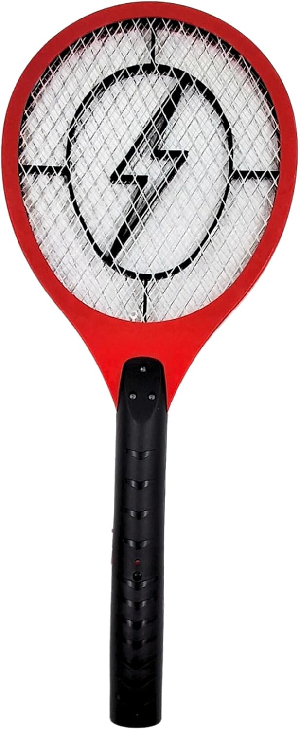 Raquete Elétrica Mata Mosquito e Insetos Recarregável Bivolt Full Toys 1
