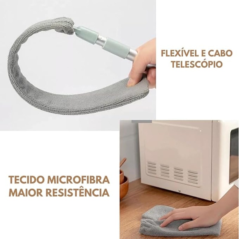 Espanador Dobrável em Microfibra 3