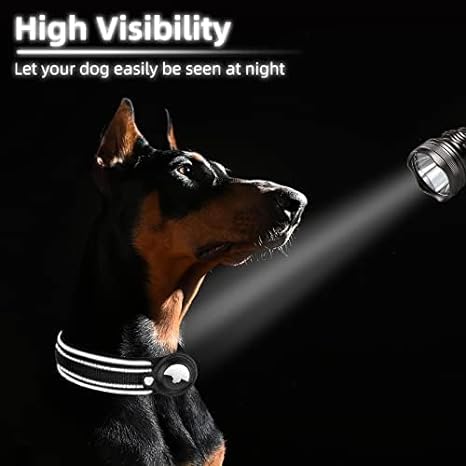 Coleira para Cachorro Refletiva AirTag 3