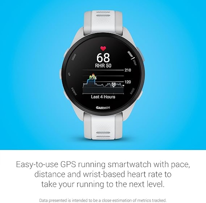 Relógio Garmin Forerunner 165 Preto e Cinza 4