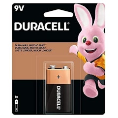 Bateria Alcalina Duracell 9V