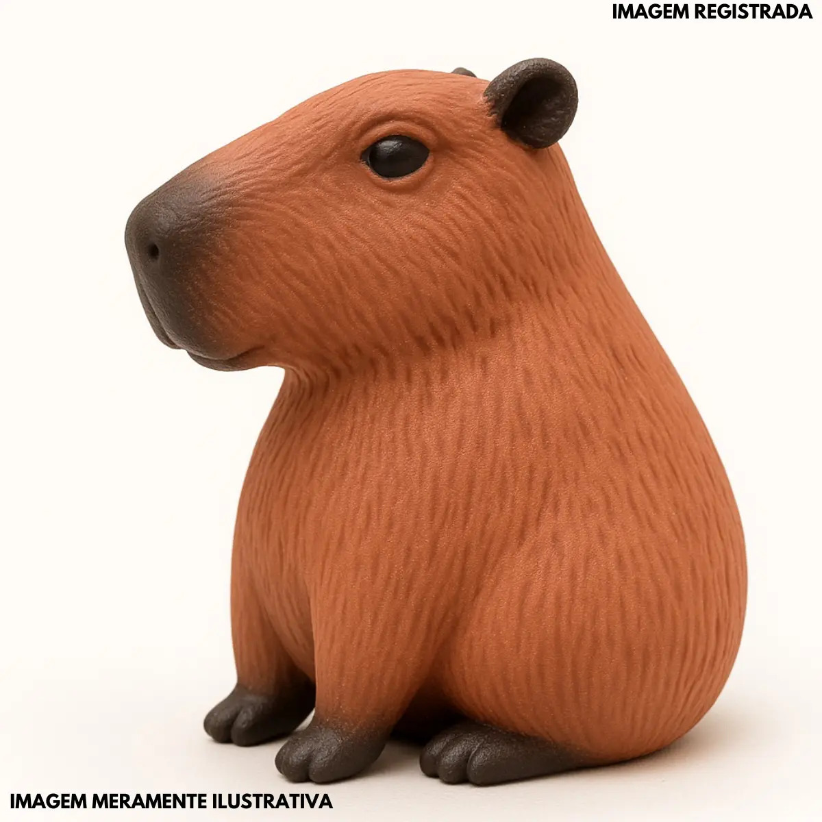 Capivara Squishy Anti Stress Brinquedo Sensorial 5