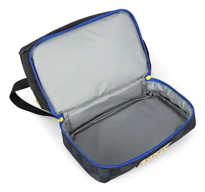 Kit Escolar de Rodinhas Sonic Quadriculada Luxcel 5