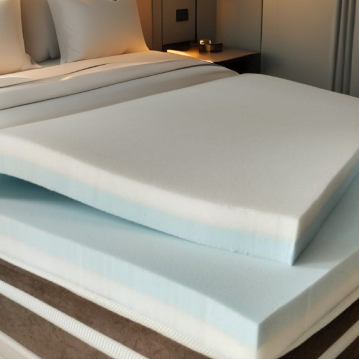 Pillow Top Visco Nasa Gel + Látex Hr Foam Casal 1