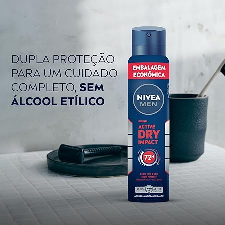 Desodorante Active Dry Impact Nivea Men 4