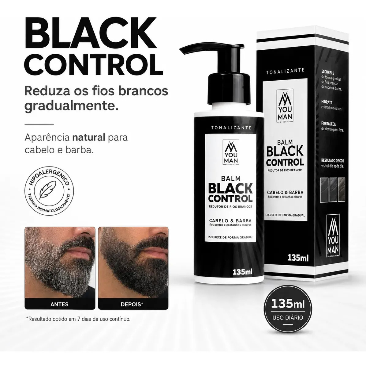 Balm Escurecedor Black Control 2