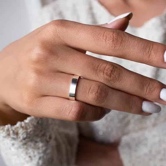 Aliança Namoro Italianas Par com Colar de Aço Personalizável e Anel Solitário 2