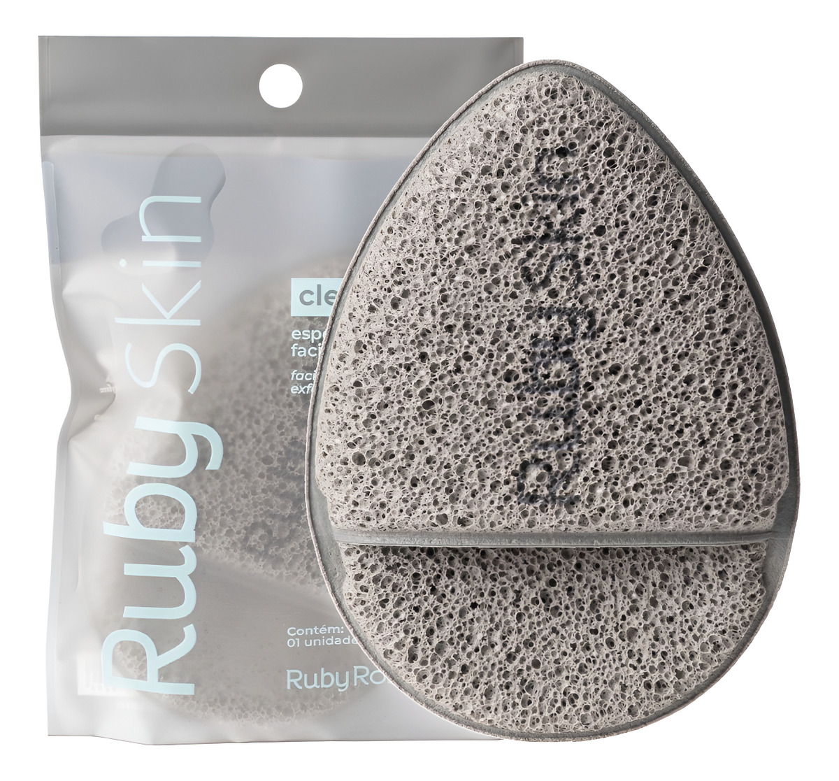 Esponja Esfoliante Puff Clean Girl Ruby Skin 1