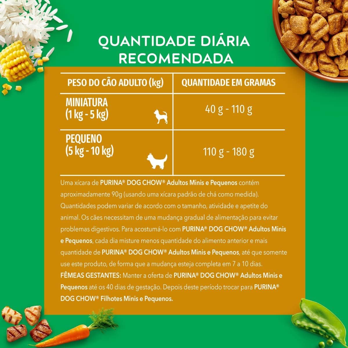 Dog Chow Ração para Cães Adultos Minis e Pequenos 3