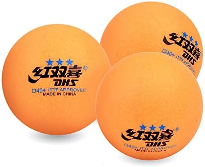 10 Bolas Tênis de Mesa DHS 40+ Profissional 4
