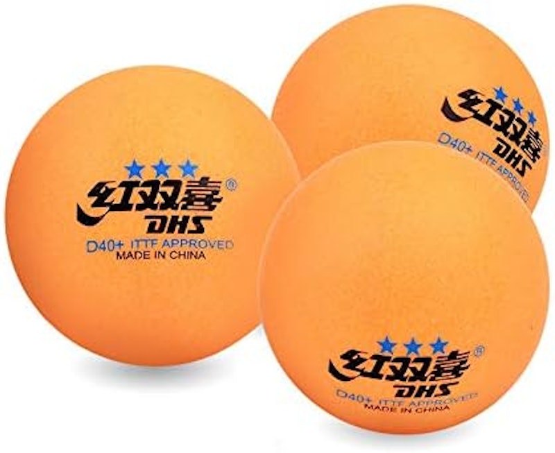 10 Bolas Tênis de Mesa DHS 40+ Profissional 4