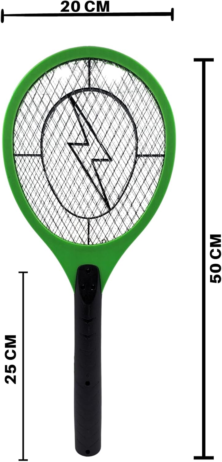 Raquete Elétrica Mata Mosquito e Insetos Recarregável Bivolt Full Toys 2