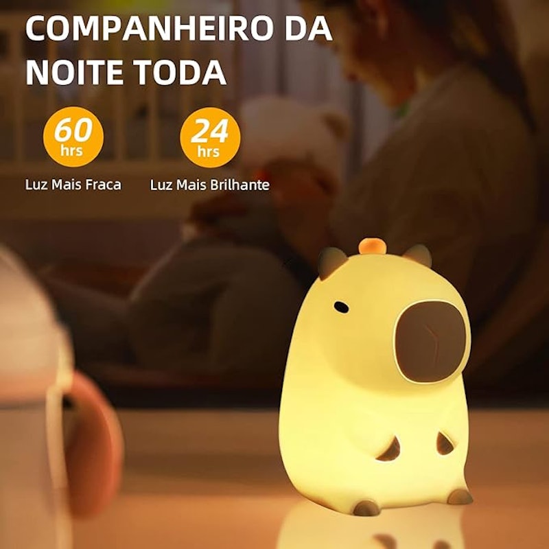 Luz Noturna de Silicone Bemmy 5