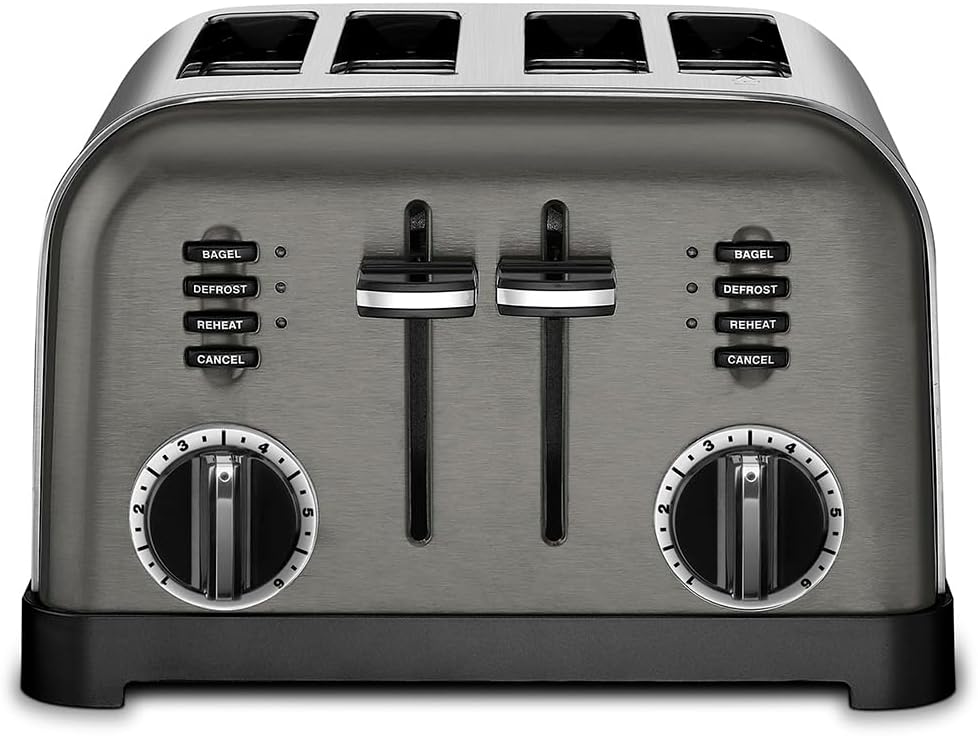 Torradeira 4 Fatias Cuisinart CPT-180BKS Classic 3
