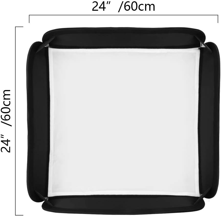 Kit Softbox Portátil Dobrável de 60 x 60 cm Godox 5