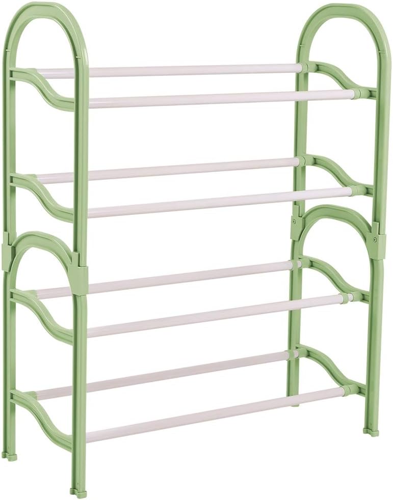 Sapateira Retrátil Verde e Lilás 1