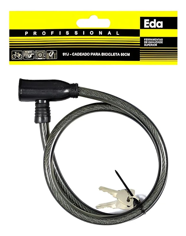 Cadeado para Bicicleta 80 cm Eda 1