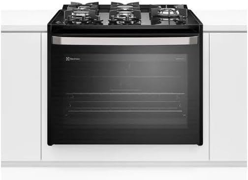 Fogão de Embutir 5 Bocas Electrolux Preto Experience com Mesa de Vidro 1