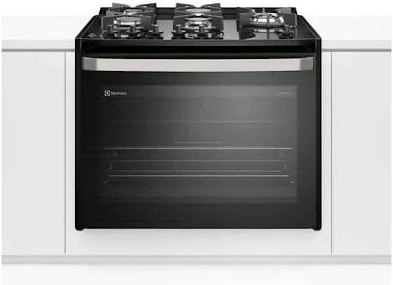 Fogão de Embutir 5 Bocas Electrolux Preto Experience com Mesa de Vidro 1