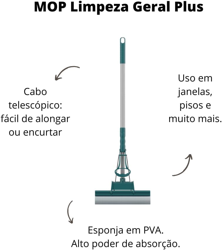 Mop Limpeza Geral Plus 2