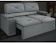 NETSOFAS Sofá com Porta Copos Retrátil e Reclinável Pop 154cm Velosuede 1