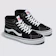 VANS Tênis Sk8-Hi Black White 1