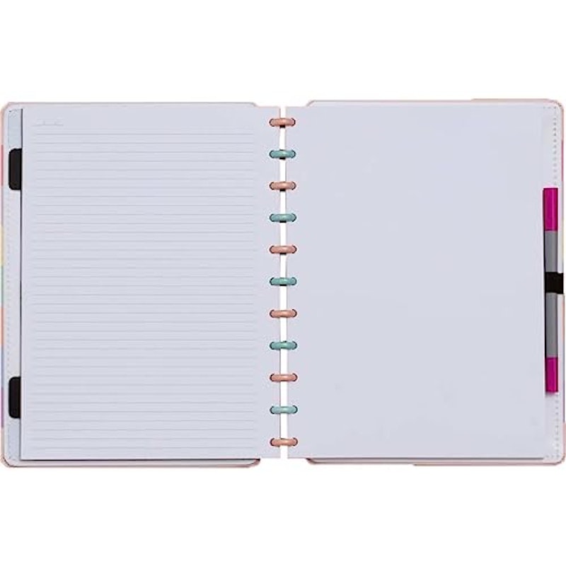 Caderno Inteligente Arco-íris Pastel Grande 2