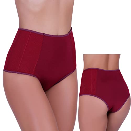 Kit 6 Calcinhas Sustentação - Cintura Alta Cós Duplo e Modeladora Segura Barriga 5