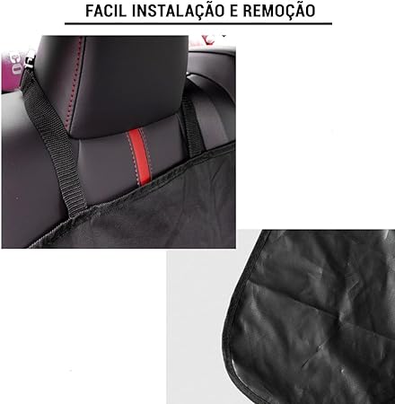 Capa Protetora de Banco Traseiro Impermeável Universal 127x144 cm 2