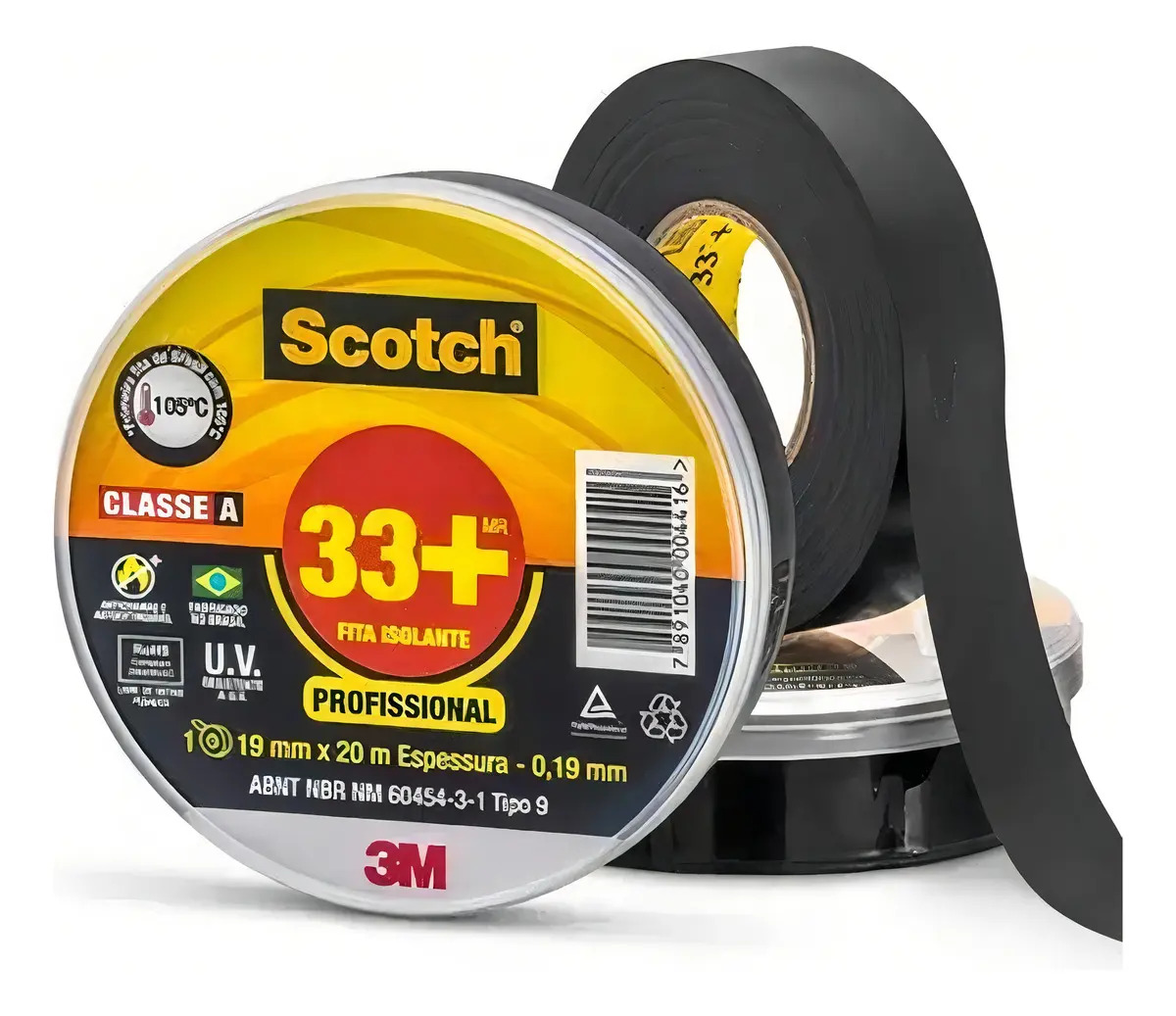 Fita Isolante 3M Scotch 33+ 1