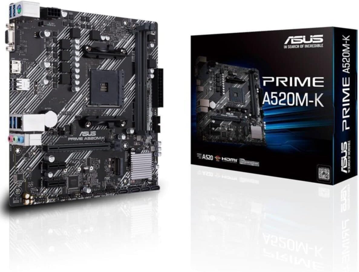 Placa-Mãe Micro ATX AMD A520 1