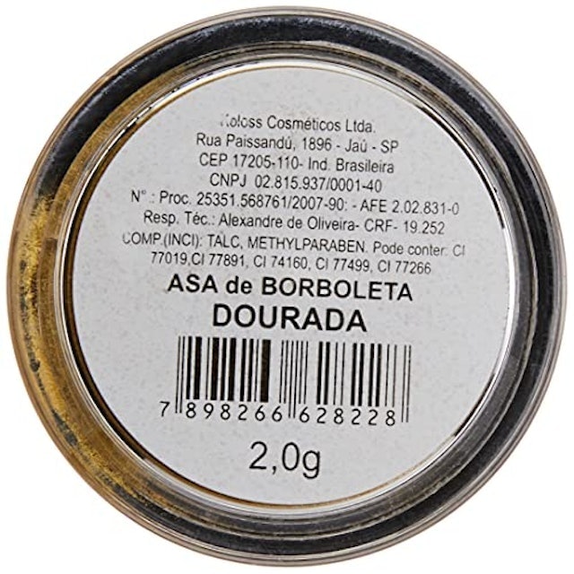 Sombra Dourada Asa de Borboleta 2
