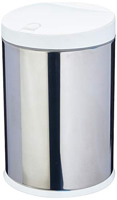 Lixeira Press Inox com Tampa - Linha Pia 4 L 1