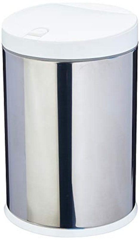 Lixeira Press Inox com Tampa - Linha Pia 4 L 1